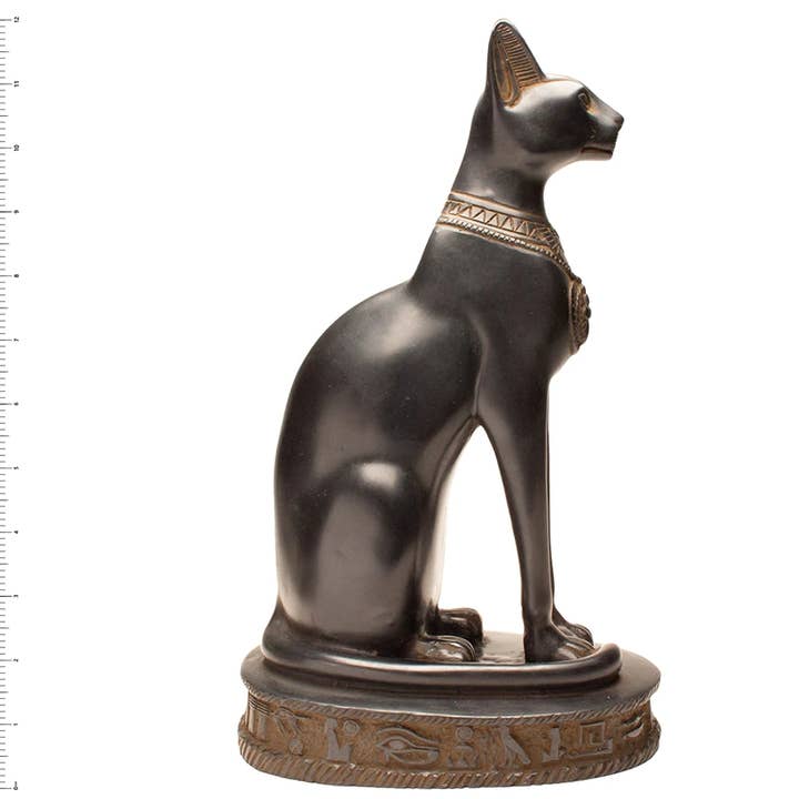 Discoveries, Inc. - Wholesale Decorative Figurine - Bastet Cat Statues - Black - Egyptian Goddess9