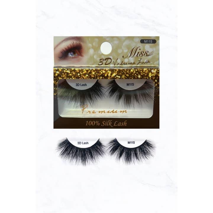 Suzie Q USA - Wholesale False/Fake Eyelashes - Miss 3D Volume Lash 224ELM-35