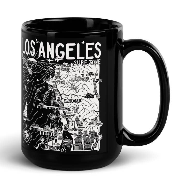 LOS ANGELES Kartmugg för wholesale av Distant Local