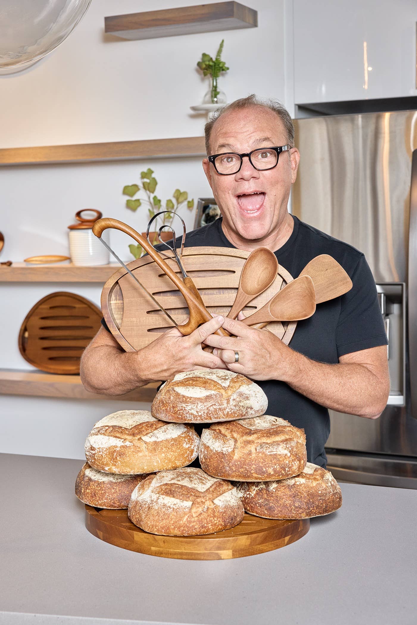 Nambe - Wholesale Kitchen/Utility Knife - Breaking Bread Serrated Knife4