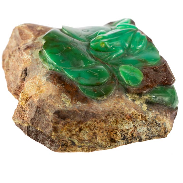Krysopras StatueFrog Figurer XII for engroshandel hos Asian Ethnic Art