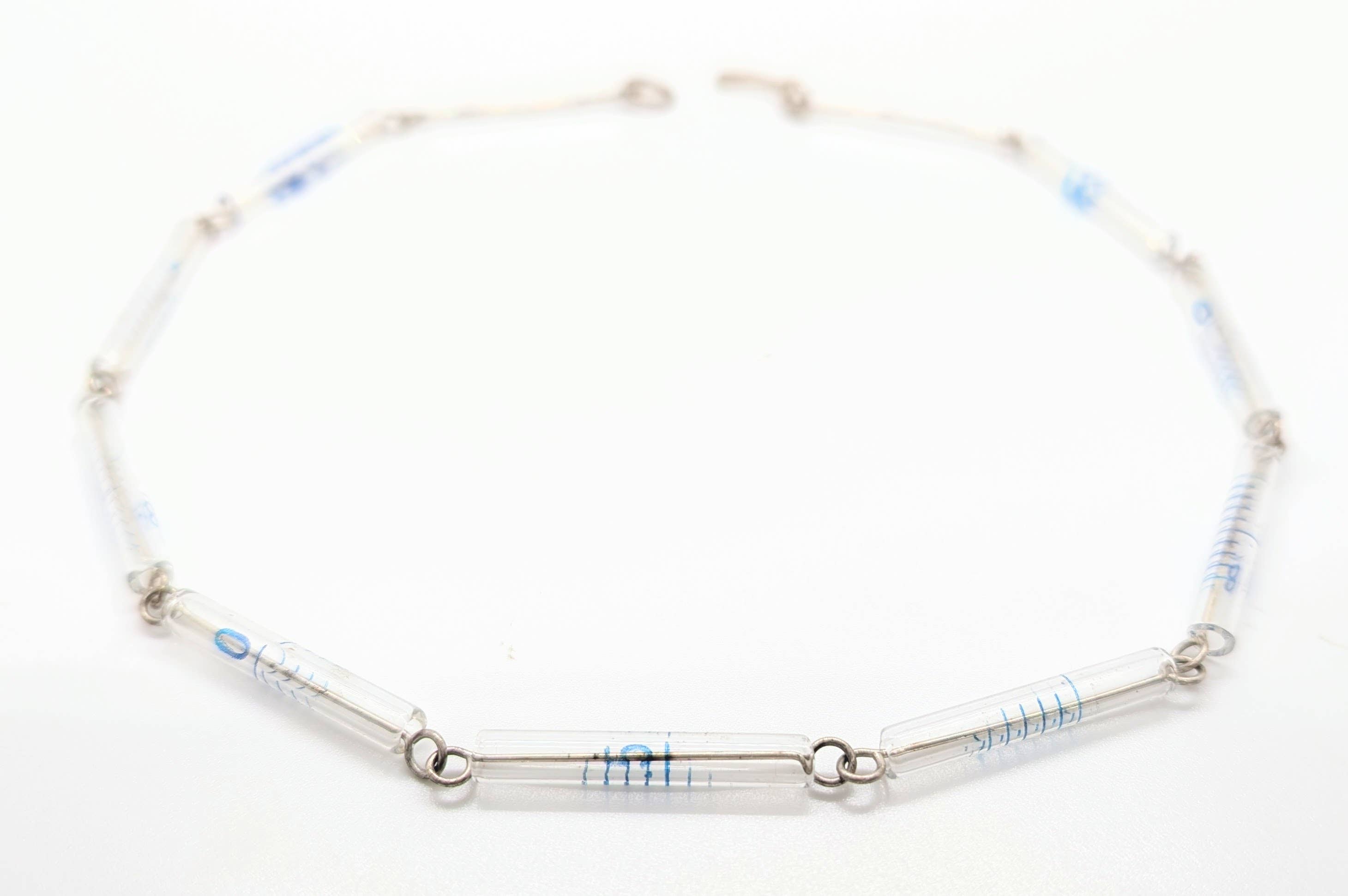 Amy Pfaffman Jewelry - Wholesale Pendant/Charm Necklace - Glass pipette link necklace2