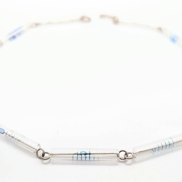 Amy Pfaffman Jewelry - Wholesale Pendant/Charm Necklace - Glass pipette link necklace2