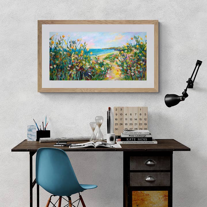 Druck auf Papier von 'Daydream' für den Großhandel von Rhian John Paintings