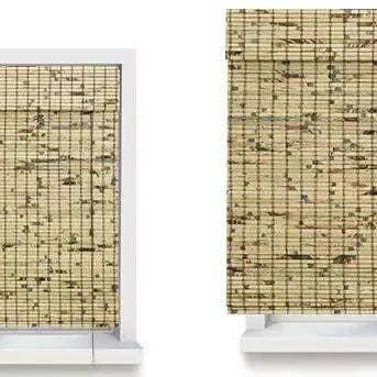 everythingbamboo - Wholesale Curtain - Custom Made Tortoiseshell Bamboo Blind Bamboo Curtain Bamboo Screen Rolling Blinds Panel Privacy Customization Size20