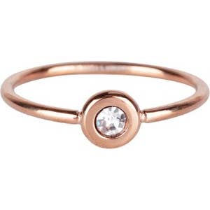 R954 Rosegold White Crystal Donut for wholesale by Charmin's Ringen