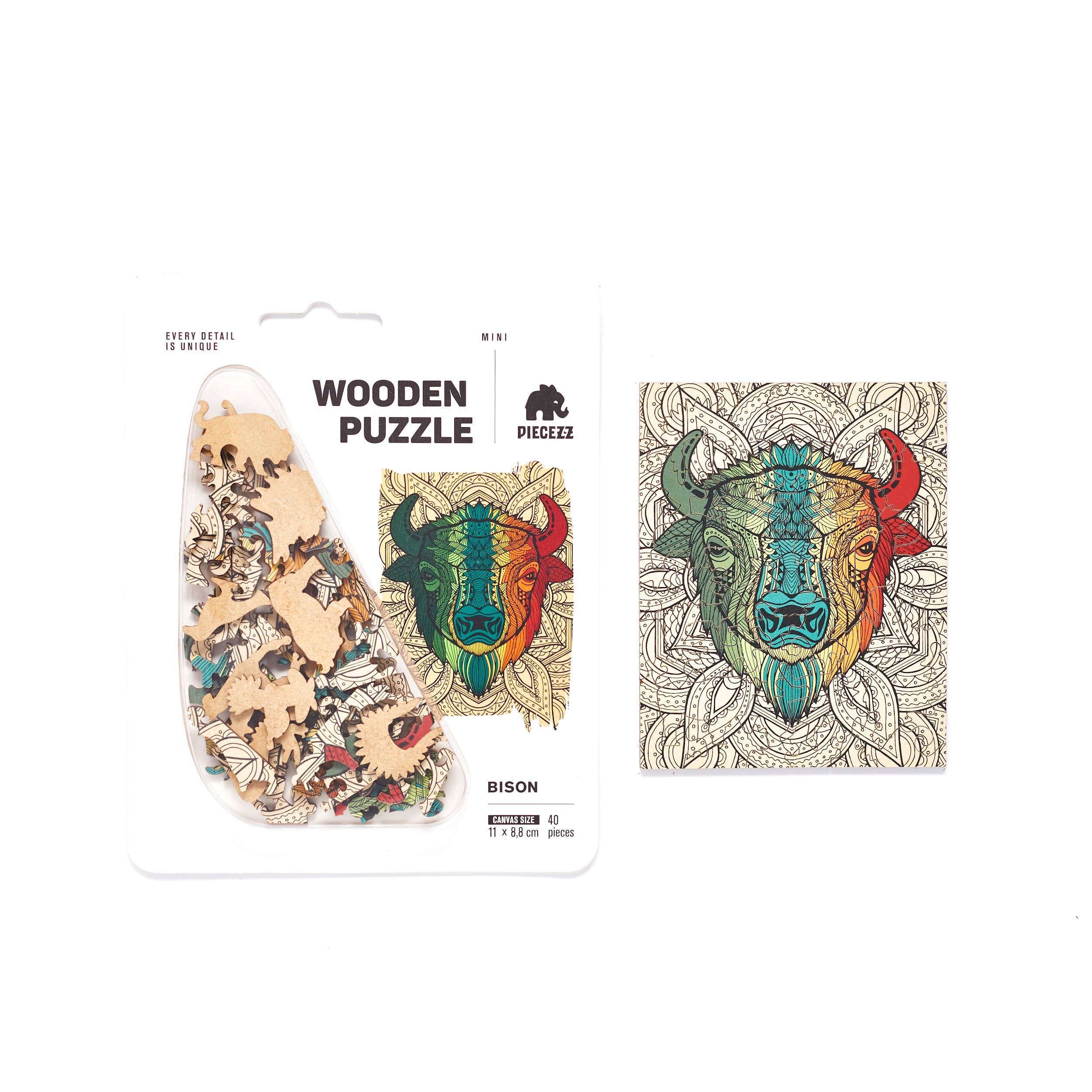 Geek Toys US - Wholesale Puzzle - Adult - Piecezz Puzzle Pocket Size - Bison4