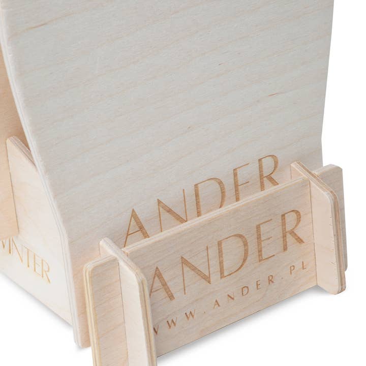 Ander - Wholesale Retailer Display - Accessories - Wooden Beanie Display Stand – Branded Winter Hat Holder2