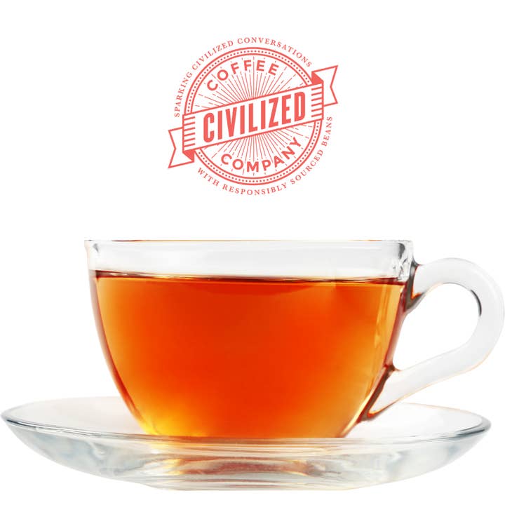 Civilized Coffee - Wholesale Loose Tea - Instant Assam Black Tea Powder (1 lb. - jar)
