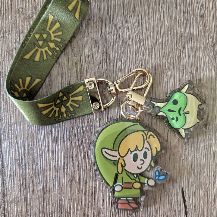 Sadsquatch - Wholesale Keychain Bracelet - Legend of Zelda - Wristlet Lanyard Keychain Charms