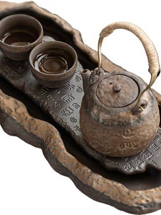 JinSho - Juego de Té Japonés Kanji para venta al por mayor de Green Life