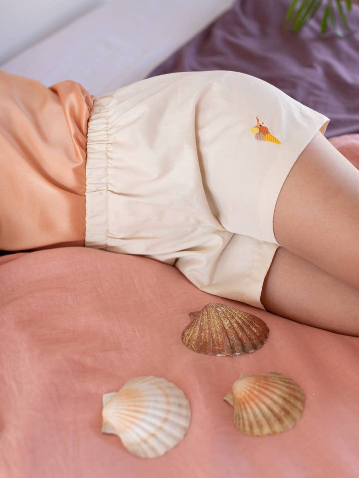 Vanilla Strawberry Caramel boksershorts for engroshandel hos LUNDI AU SOLEIL