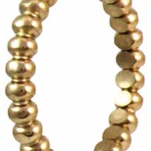 Steckring innen 3mm Kugel gold für den Großhandel von Style Republic - Carsten Maletz