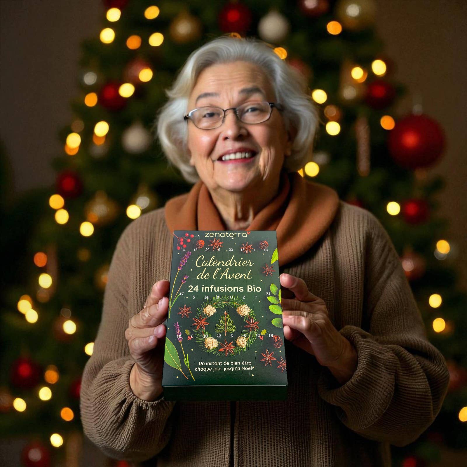 Zen'Arôme - Wholesale Advent Calendar - Advent Calendar 24 Organic Herbal Teas – 100% Natural2