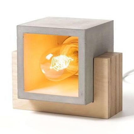 Dodo Marble & Wood Table Lamp for wholesale by Qavun