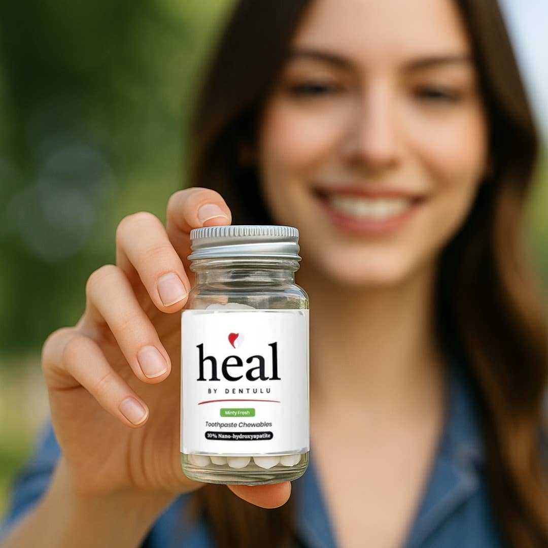 DENTULU - Wholesale Toothpaste - Heal- Toothpaste Chewable Bites - Minty Fresh4