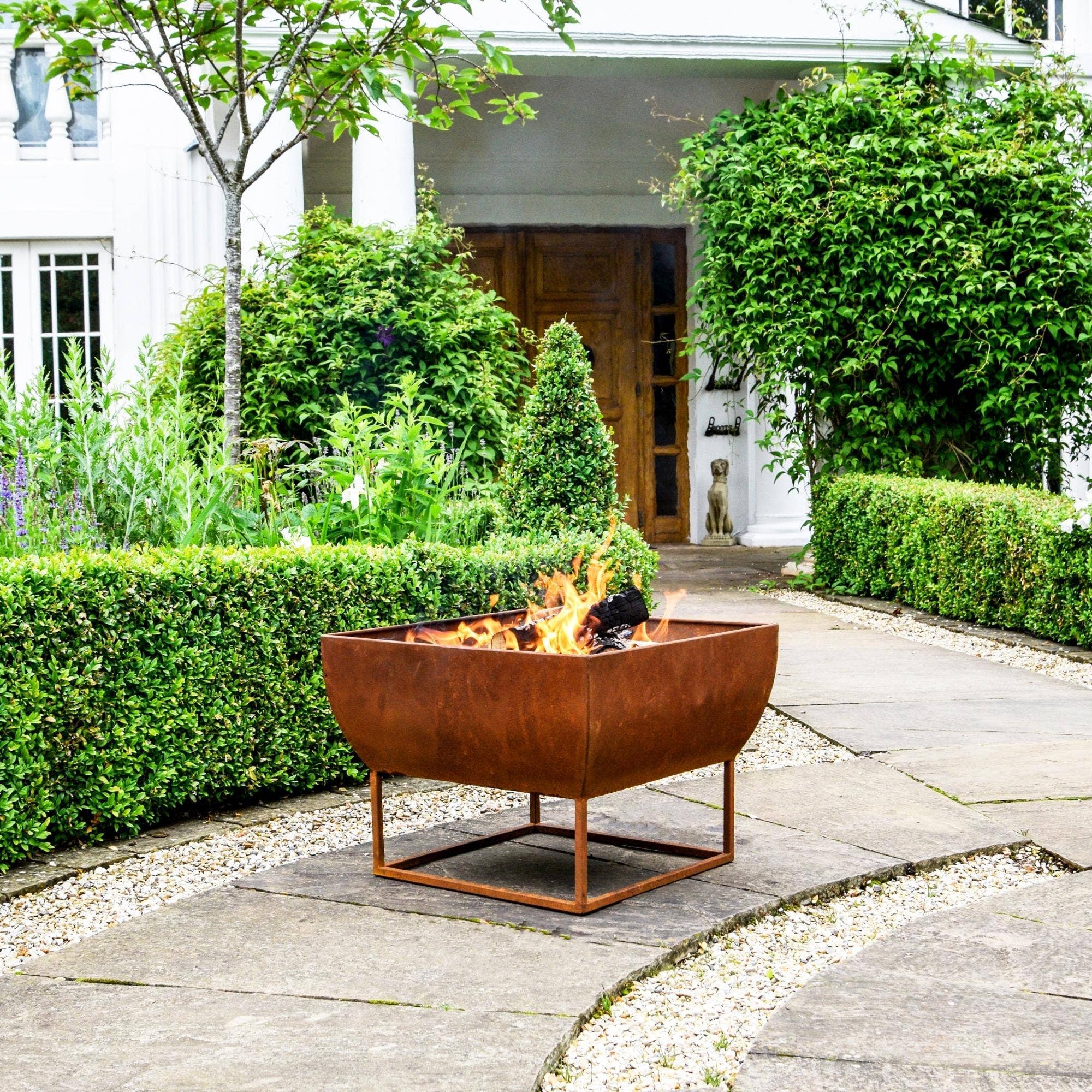 Ivyline International – Engroshandel Bålfad – Udendørs Windermere Metal Firebowl4