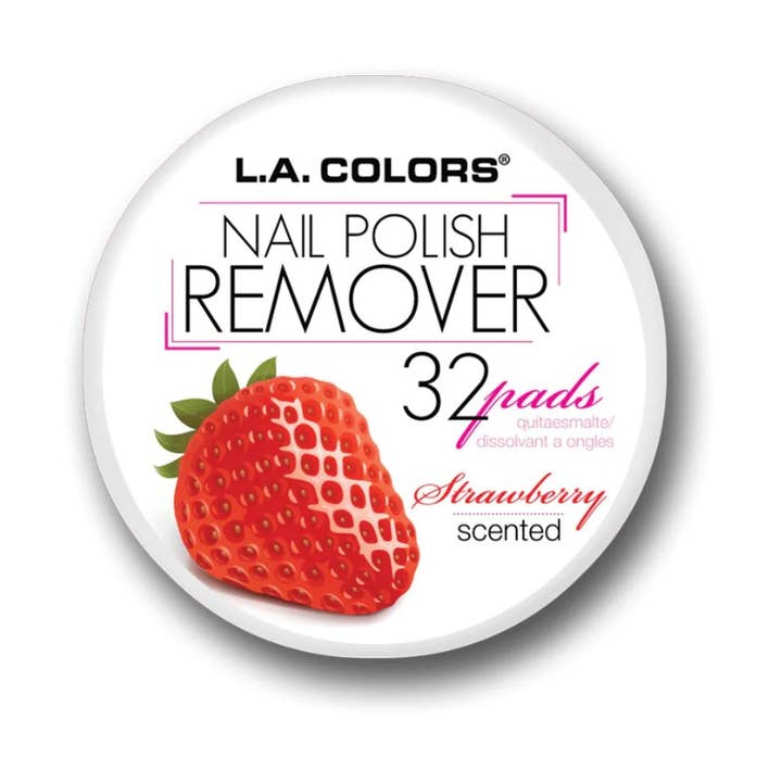 PINEAPPLE Beauty - Wholesale Nail Polish Remover - LA Colors CAD15.1 Nail Polish Remover Pads Display - 144pc