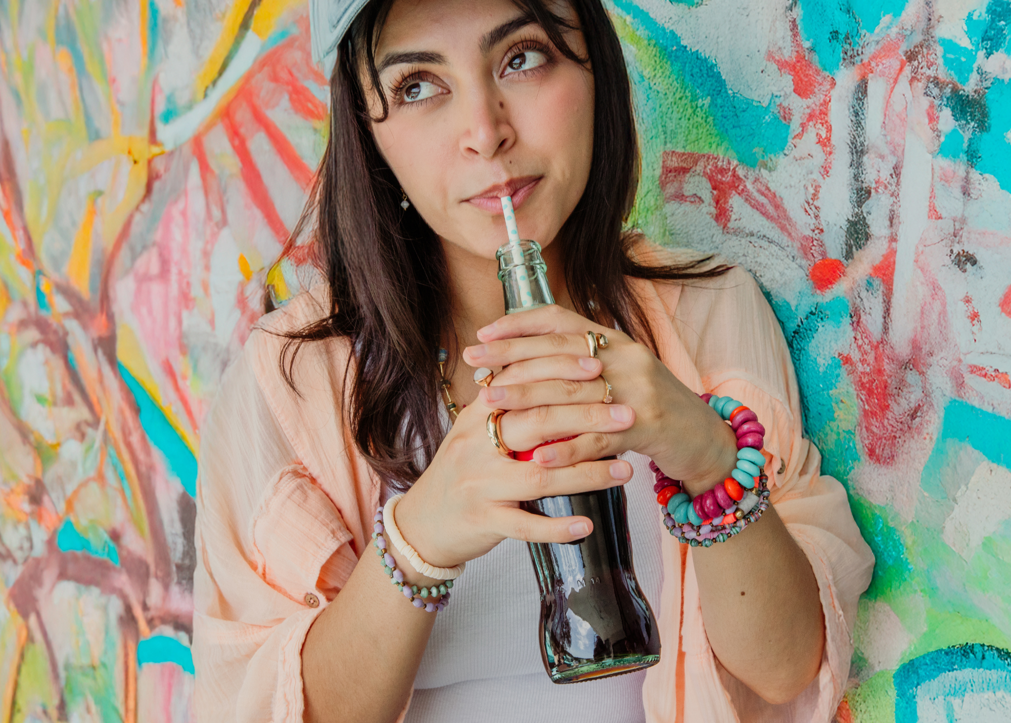 The Bead Project by TWOPU - Wholesale Beaded Bracelet - Chunky Glass Bracelet 8