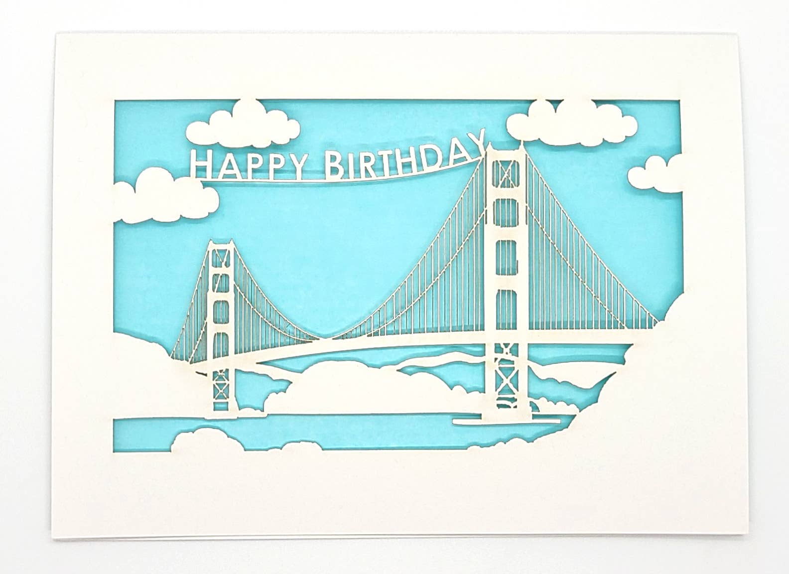 two hermanas - Wholesale Birthday Card - Happy Birthday - Golden Gate Bridge Birthday Card10