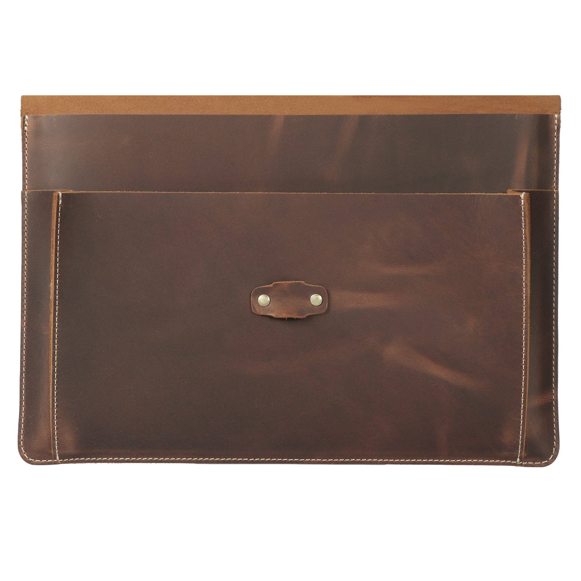 Londo - Wholesale Laptop/Tablet Case - Women's - Londo Top Grain Leather MacBook Pro and Air 16 Inch, 14, 15.5, 15, 13 inch & iPad Pro 12.9 Case with Front Pocket & Flap Closure – Retro Vintage Laptop Bag19