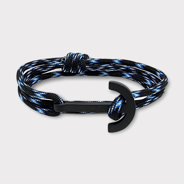 YACHT CLUB big lightning anchor bracelet (YCB14) for wholesale by Break Time