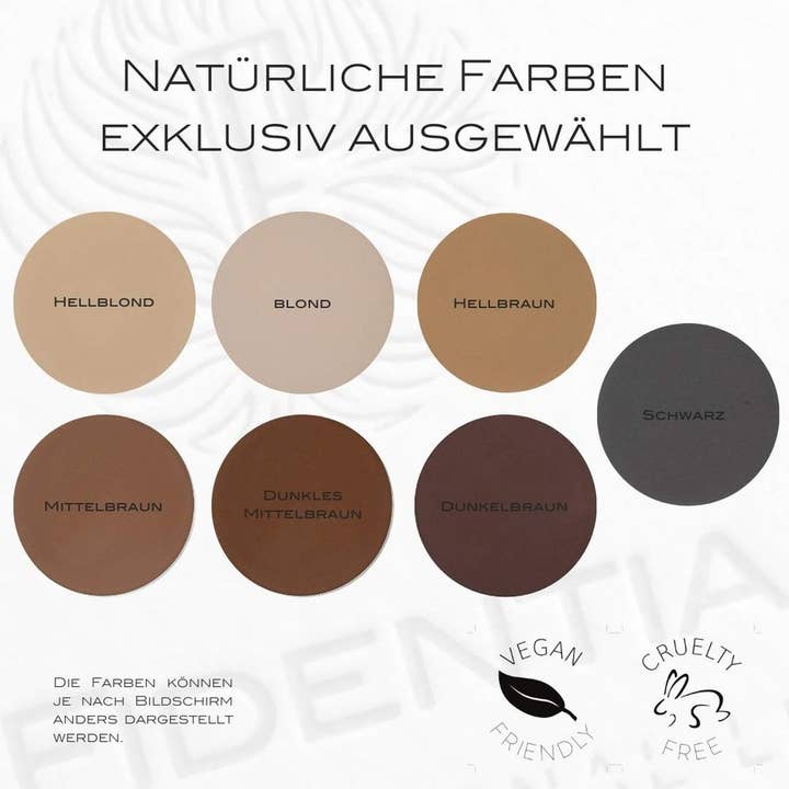Fidentia Store – Großhandel Haarfärbemittel – Fidentia Haarshader - Ansatzpuder verdichtet dünnes Haar