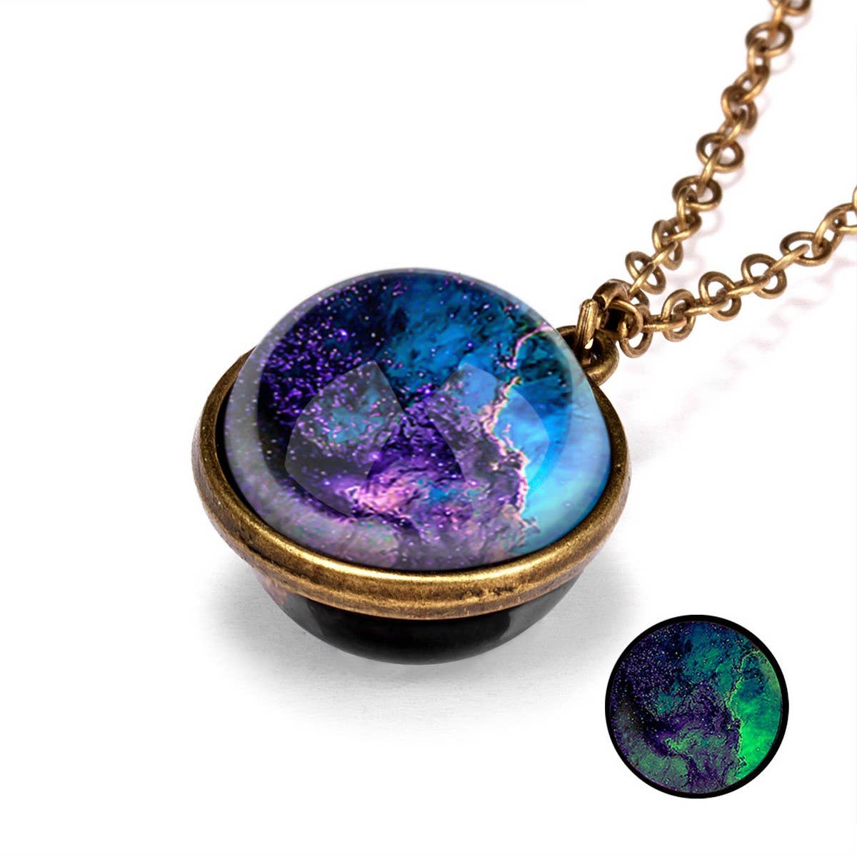 NINEXIS - Wholesale Jewelry Set - CWAJE2502_LUMINOUS DOUBLE-SIDED UNIVERSE STARRY SKY NECKLACE1