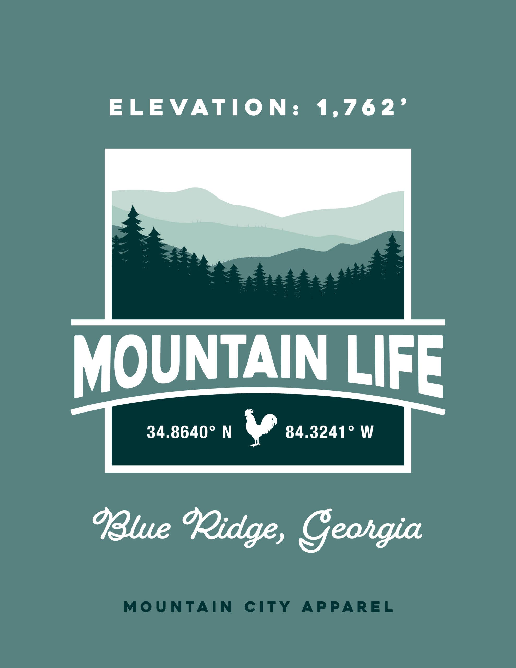 Mountain City Apparel - Wholesale Poster - Elevations Poster1