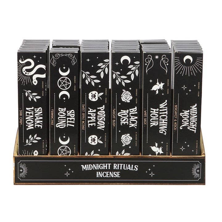 Something Different Wholesale - Wholesale Incense - Set of 36 Midnight Rituals Incense Sticks in Display1