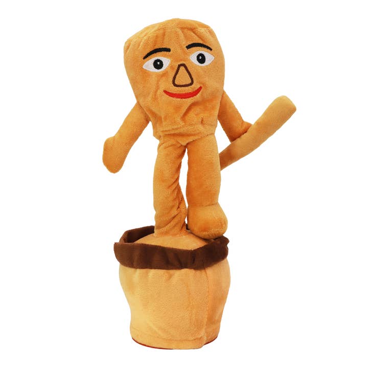 ASSORTED Brain Rot Sound Mimicking Led Dancing Plush Toy for wholesale on Faire5