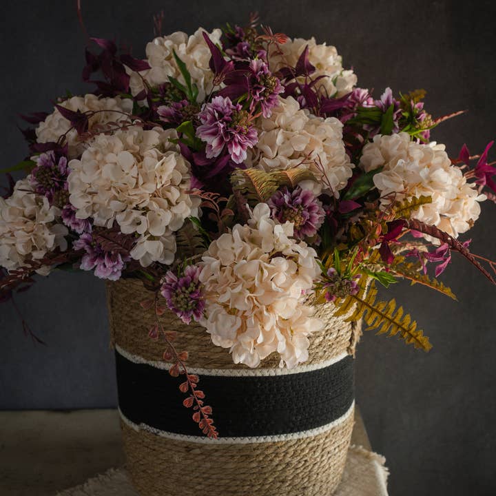 Ragon House - Wholesale Artificial Flowers - 45.75" DEEP PURPLE CLEMATIS FLORIDA SPRAY4