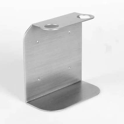 Porte-distributeur de savon en acier brossé pour la vente par Wideas Home