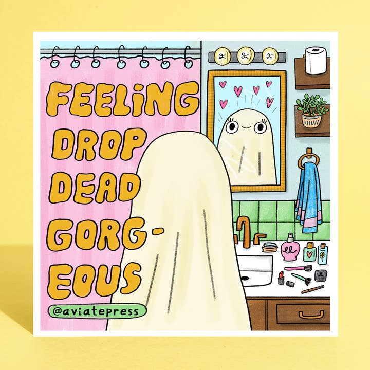 Dödligt Söt Spöke Konsttryck för wholesale av Aviate Press