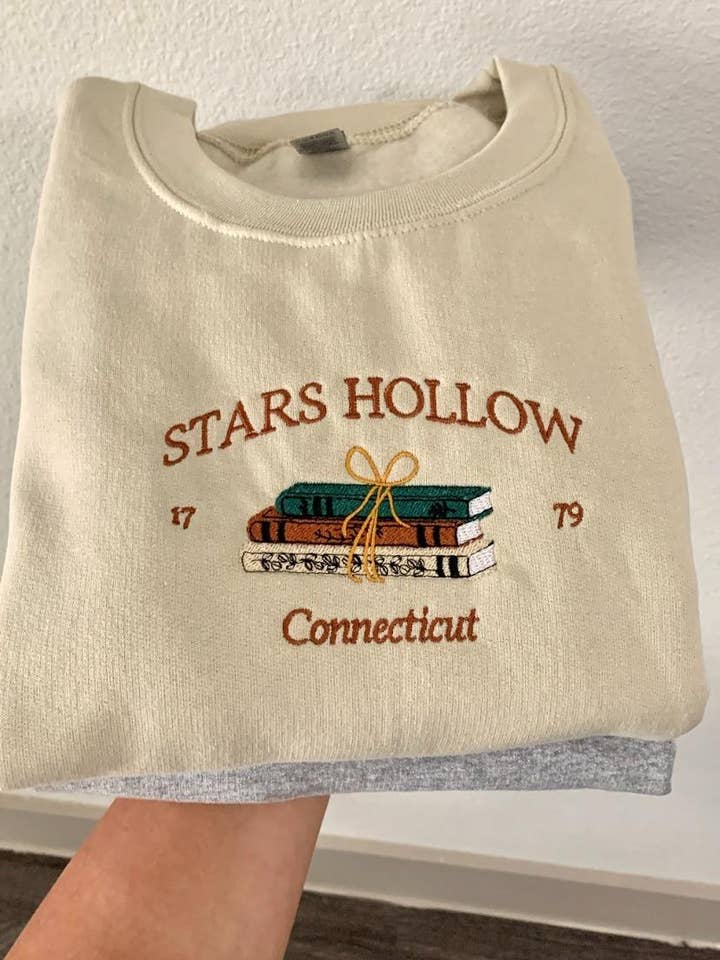 LC by Carina - Wholesale Sweatshirt - Women's - Stars Hollow Embroidered Sweatshirt