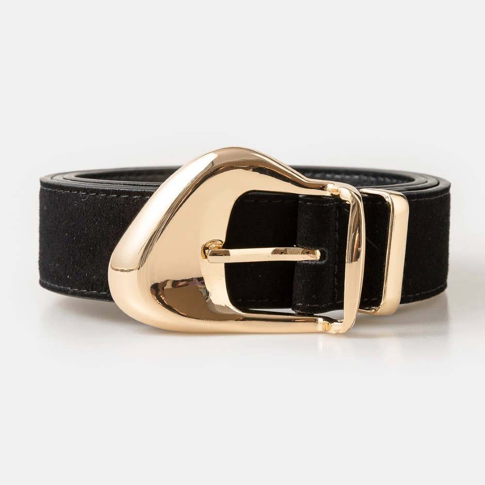 Collections by Fame Accessories - Wholesale Belt - Women's - Ornate Buckle Soft Leather Belt3