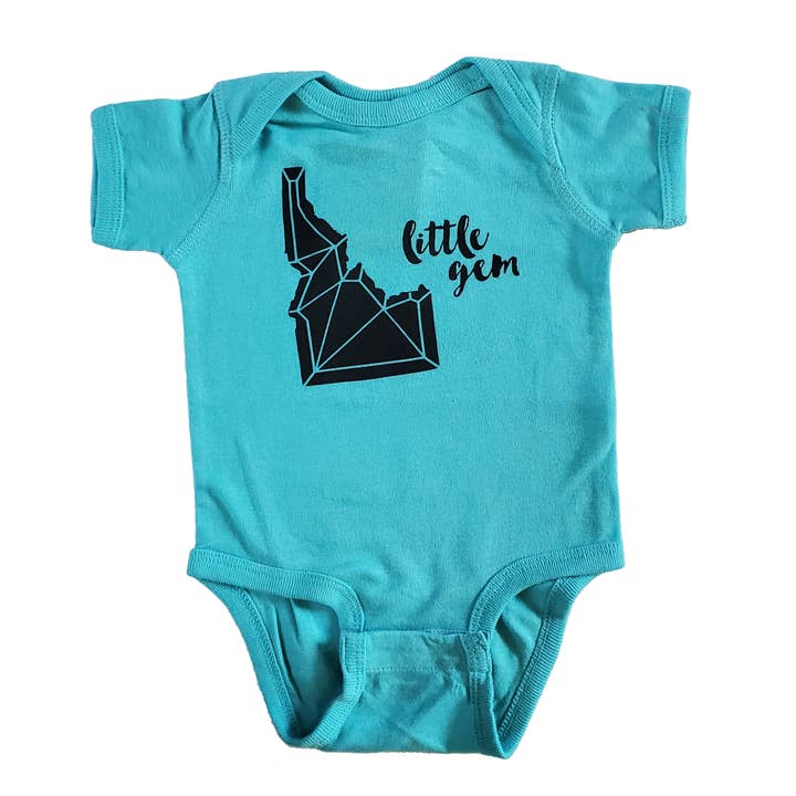 Idaho Gem Onesie for wholesale by Ladybug Press