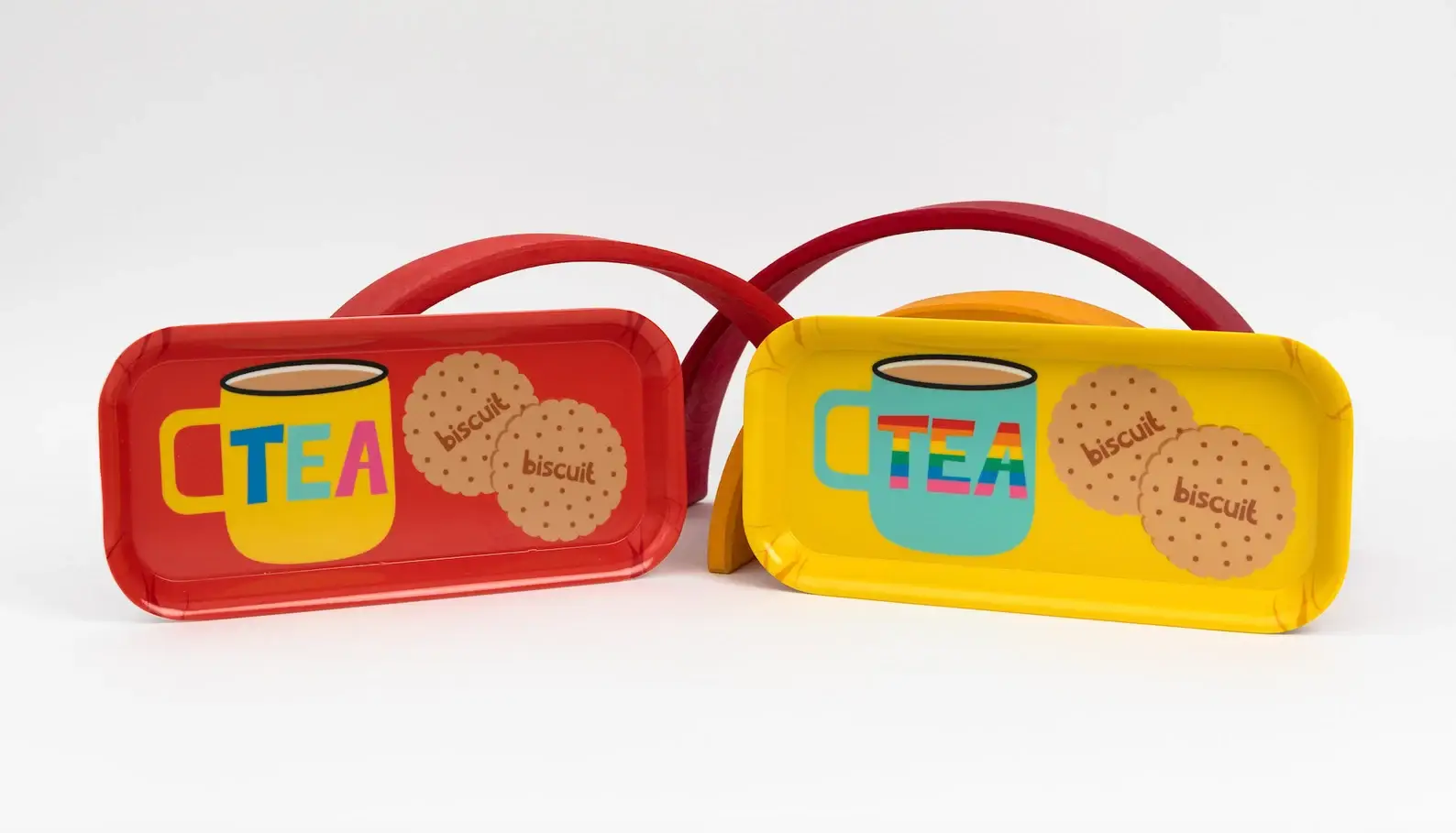 Poppekins - Wholesale Serving Tray - Tea and Biscuits Melamine Tray4