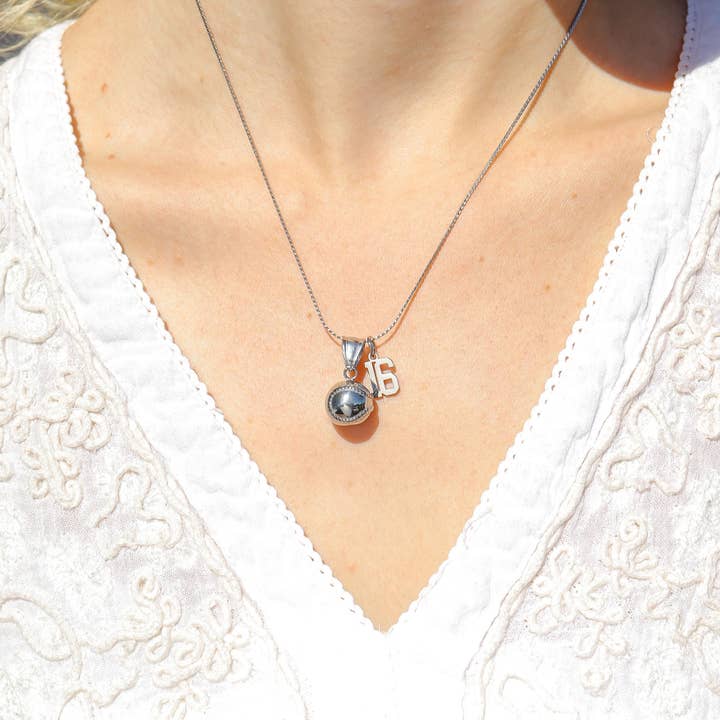 WJW - Wholesale Individuele bedel/hanger - WJW kleine sportnummers van roestvrij staal als hanger4