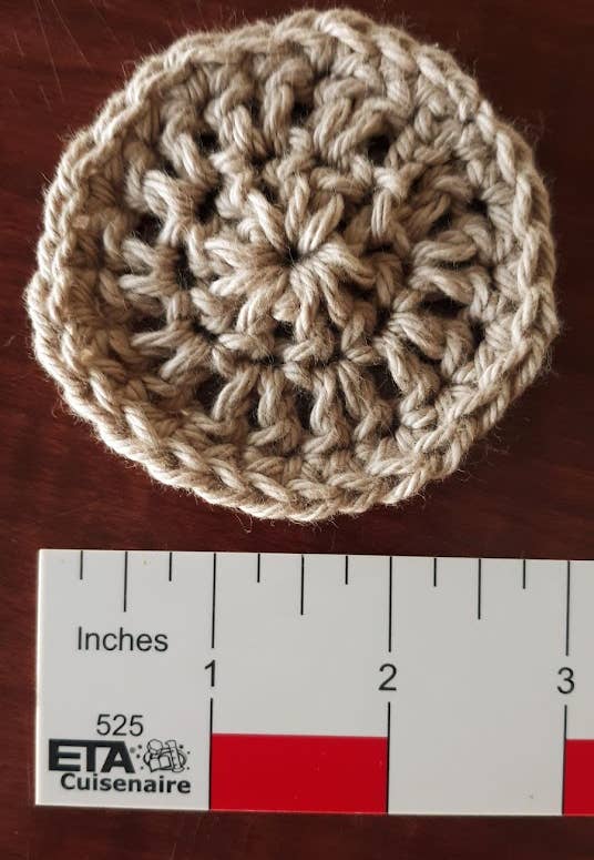 Clover Garden Crafts - Vente Gant de toilette - Disques démaquillants en coton crocheté réutilisables doux 3"4