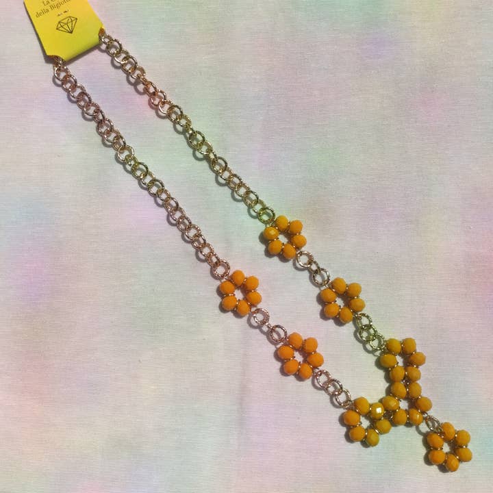 La Casa Della Bigiotteria - Wholesale Jewelry Set - Flower Crystals Set