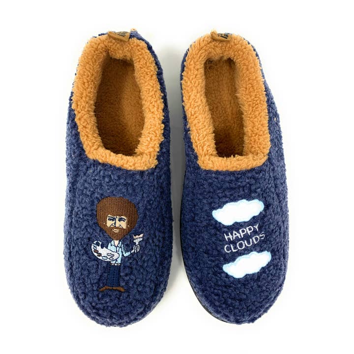Let's Paint | Chinelos Masculinos Funny Fluffy House por atacado de Oooh Yeah/Sock It Up/Oooh Geez Slippers