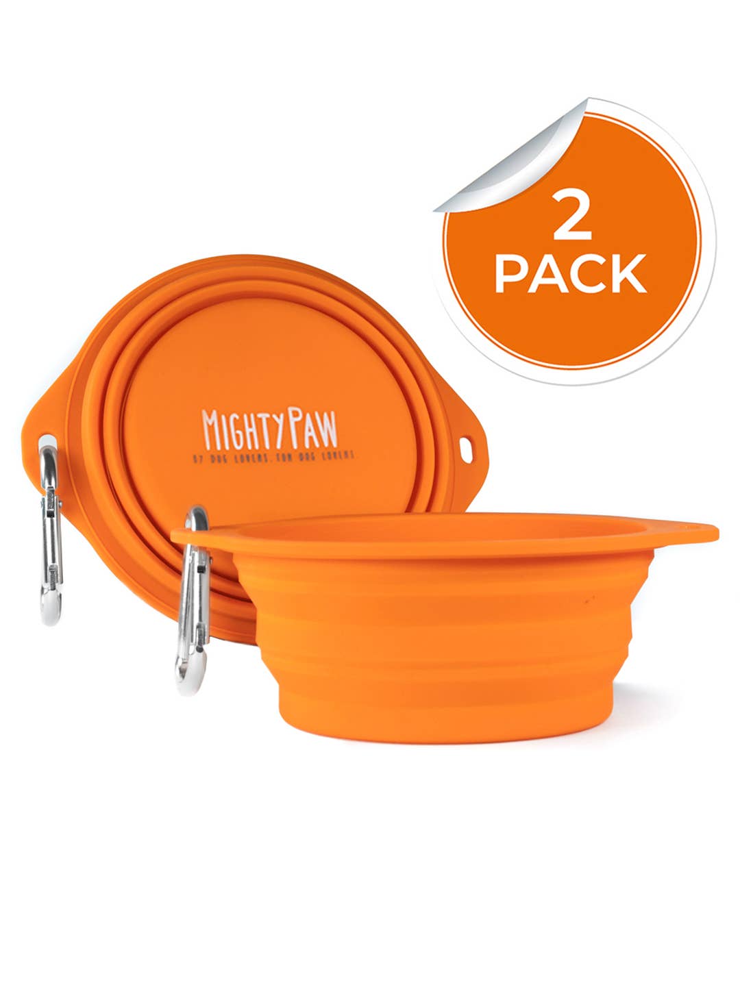 Mighty Paw - Wholesale Pet Bowl - Cat/Dog - Collapsible Travel Dog Bowl Set0