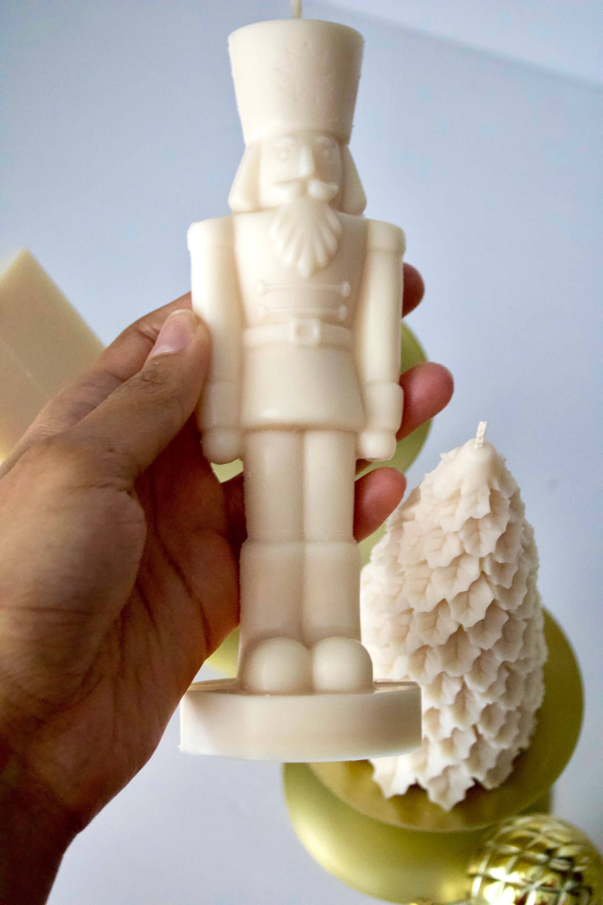 MarneyAsh - Wholesale Grappige kaars - Notenkraker kerstkaars in de vorm van soldaat6