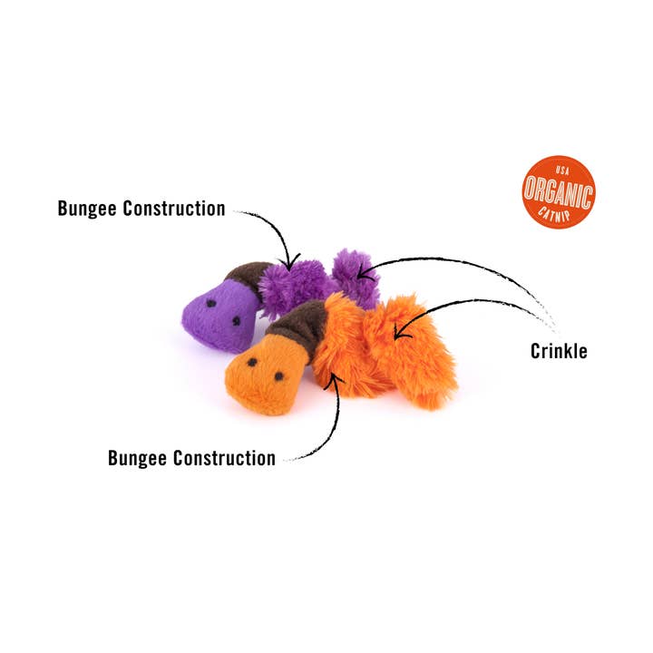 P.L.A.Y. Pet Lifestyle and You - Vente Jouet – chat - Feline Frenzy - Wiggly Wormies1