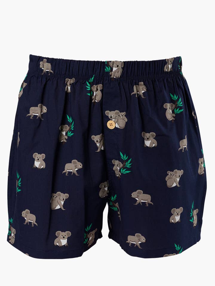 MENS KOALA BAMBOO BOXER SHORT for wholesale by Bamboozld