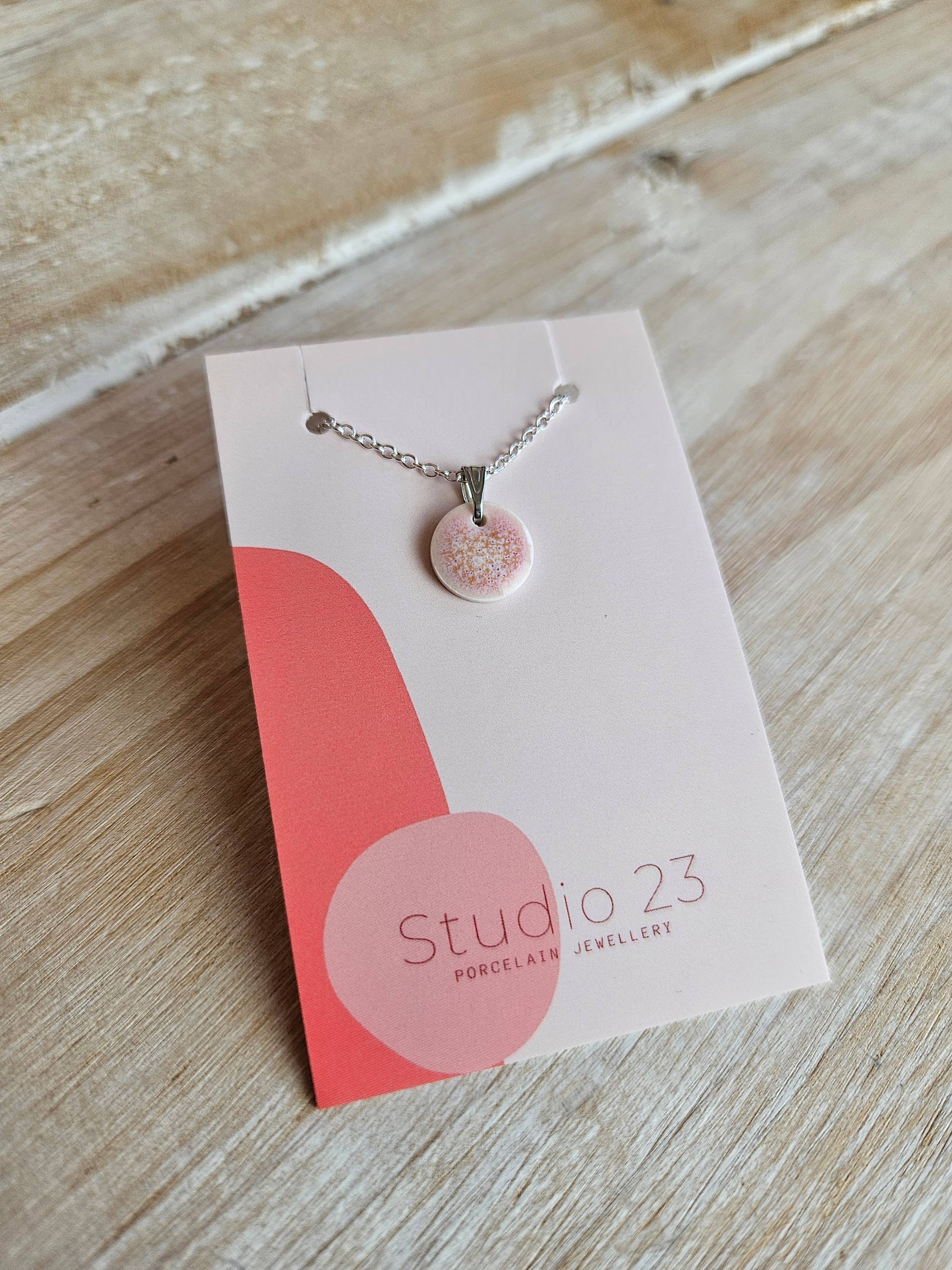 Studio 23 Ceramics - Wholesale Individual Charm/Pendant - NEW DESIGN Pendant Circle2