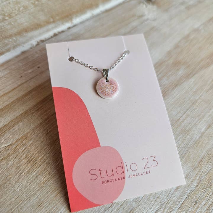 Studio 23 Ceramics - Wholesale Individual Charm/Pendant - NEW DESIGN Pendant Circle2