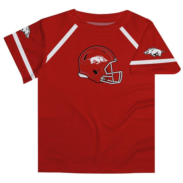 Arkansas Red Boys Tee Shirt Short Sleeve for wholesale by Vive La Fete