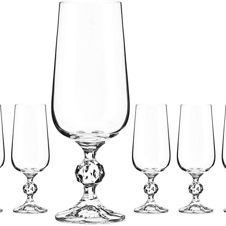 DIAMANTE - Vendita all'ingrosso Boccali - Bicchieri calice da birra in cristallo 'claudia', palla Stemmed Beer G1